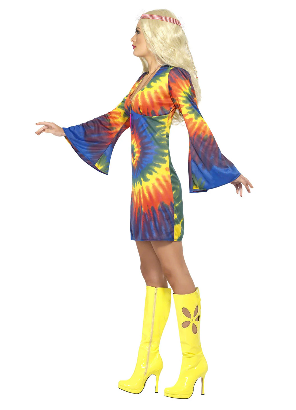 1960's Tie Dye Dress - Image 3