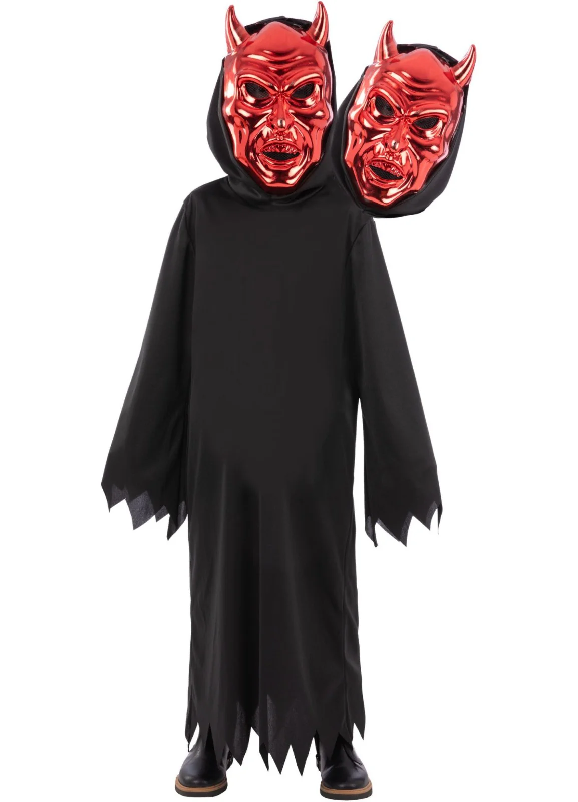 2 Headed Demon Reaper Costume Child - Image 2