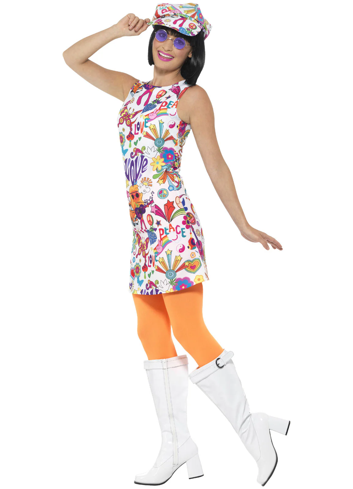 60's Groovy Chick Costume Adult - Image 2
