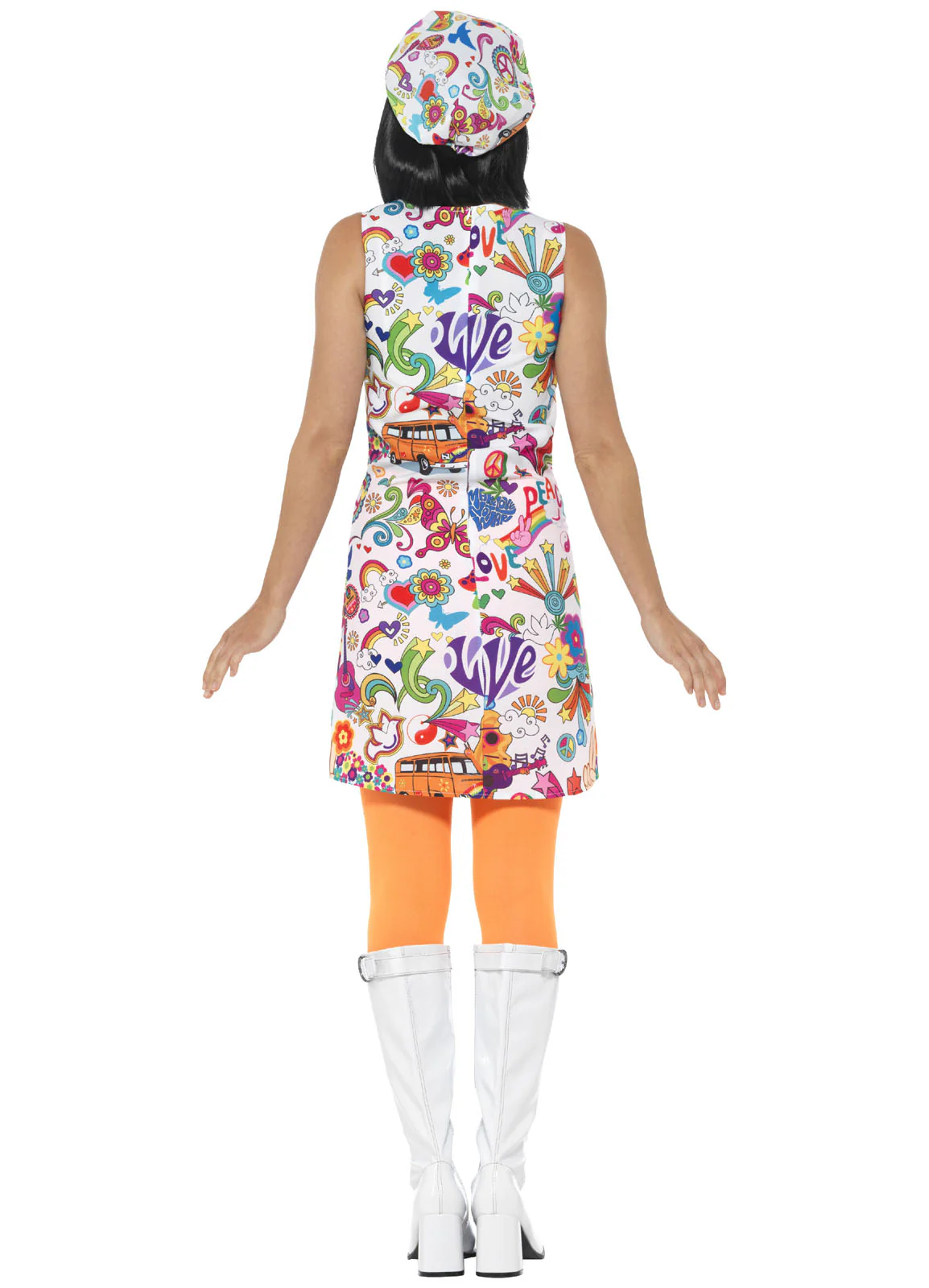 60's Groovy Chick Costume Adult - Image 3