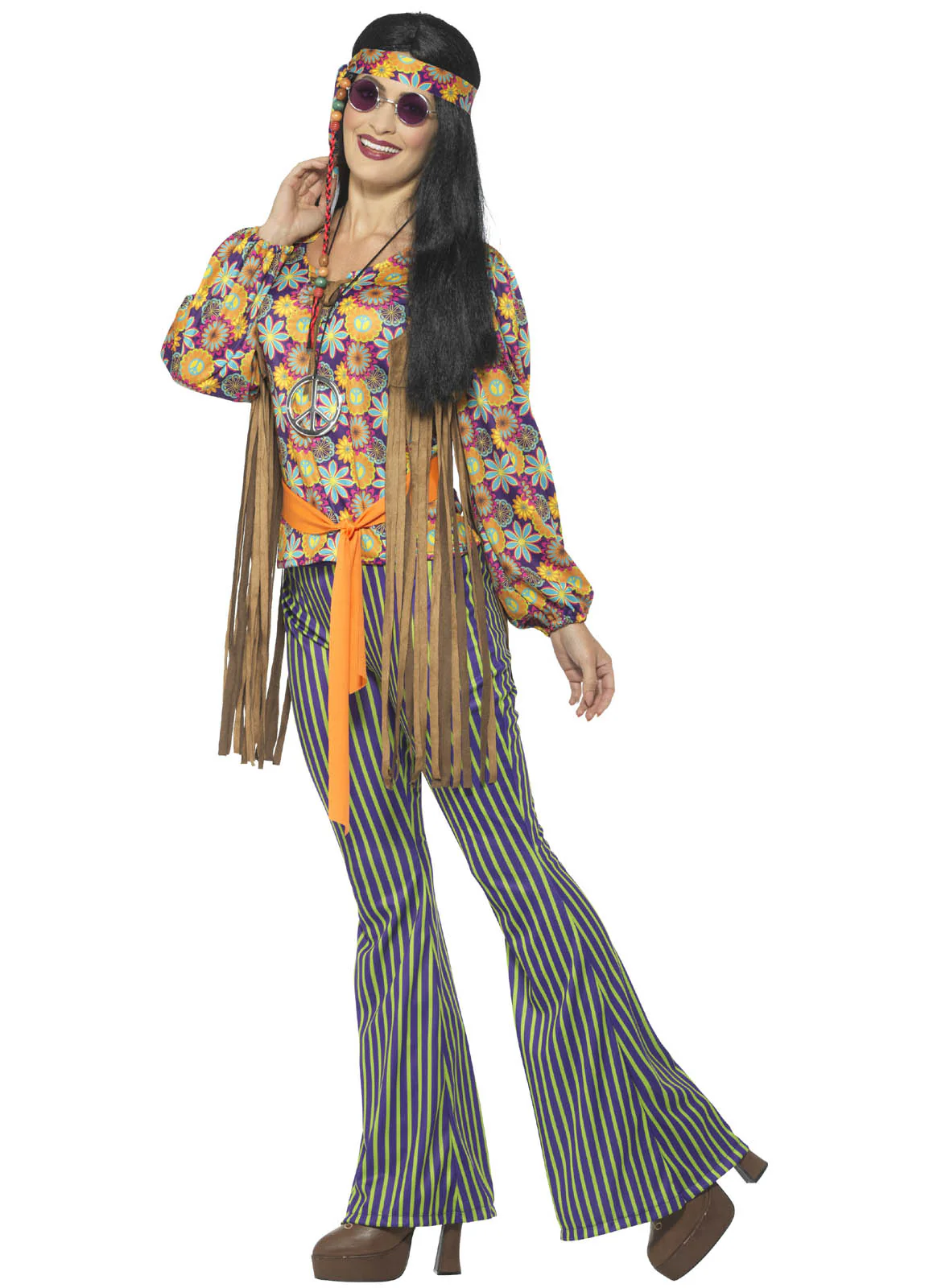 60's Hippie Singer Costume Adult - Image 2
