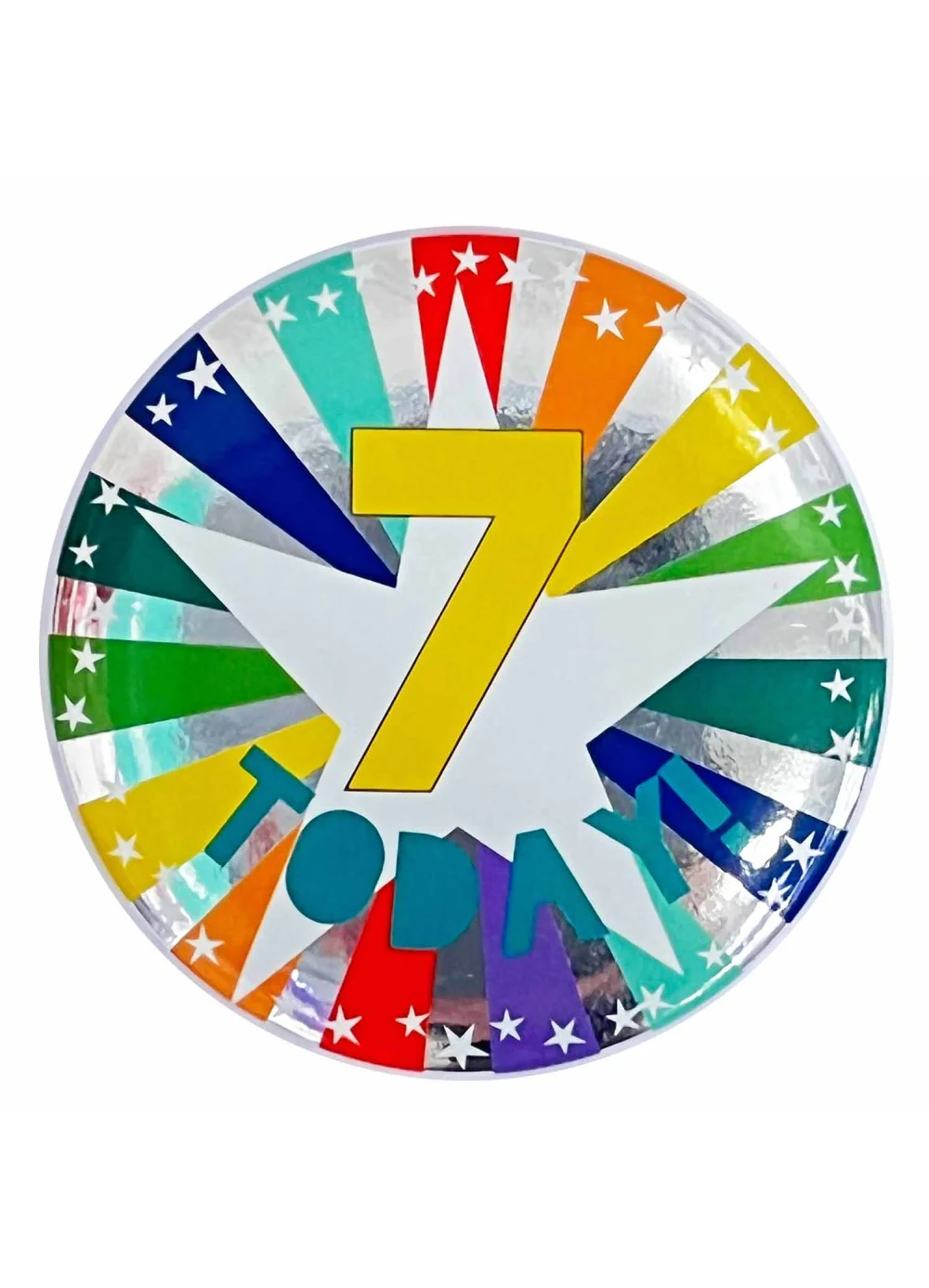 7 Today Birthday Badge