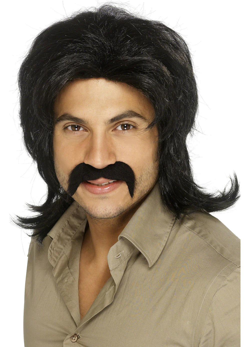 70's Guy Wig Black