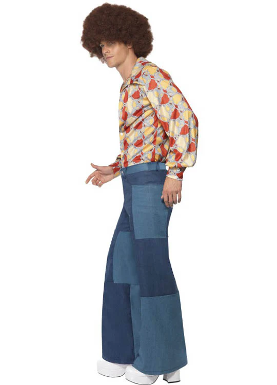 70's Patchwork Flares Adult - Image 2