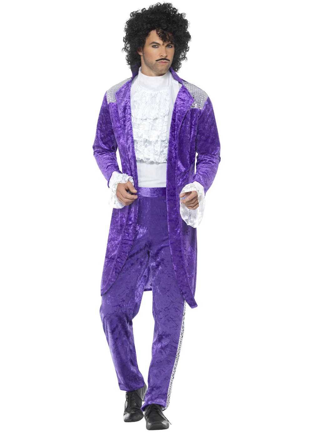 80's Purple Musician Costume Adult