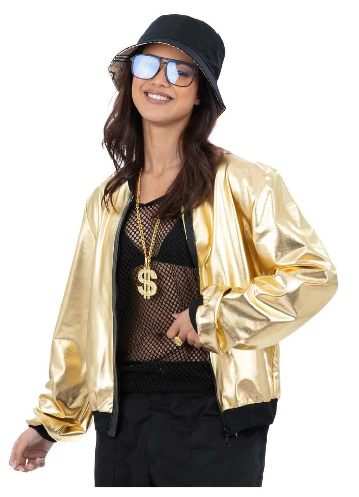 90's Gold Jacket Adult - Image 2