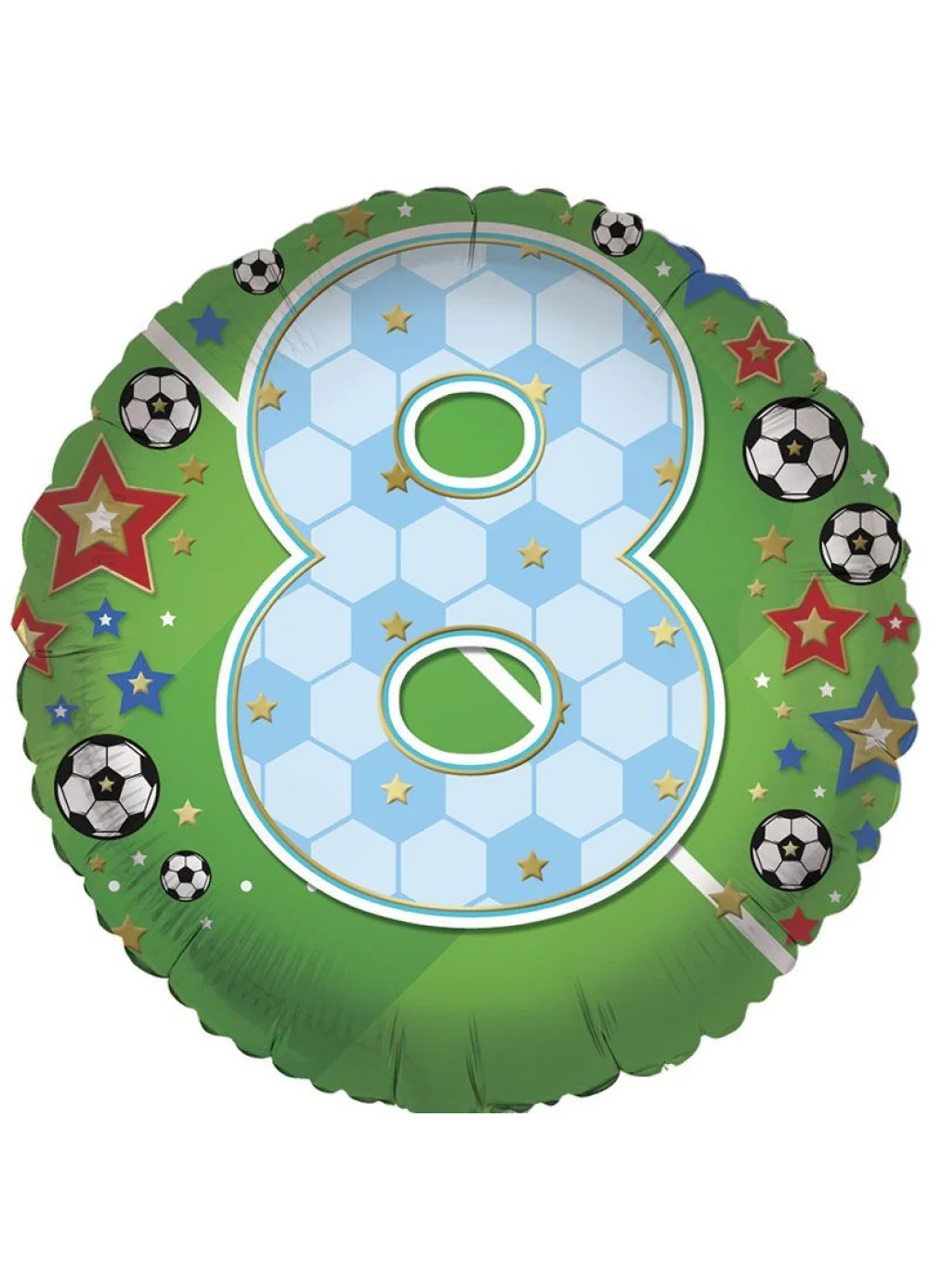 Age 8 Boy Foil Balloon - Image 2