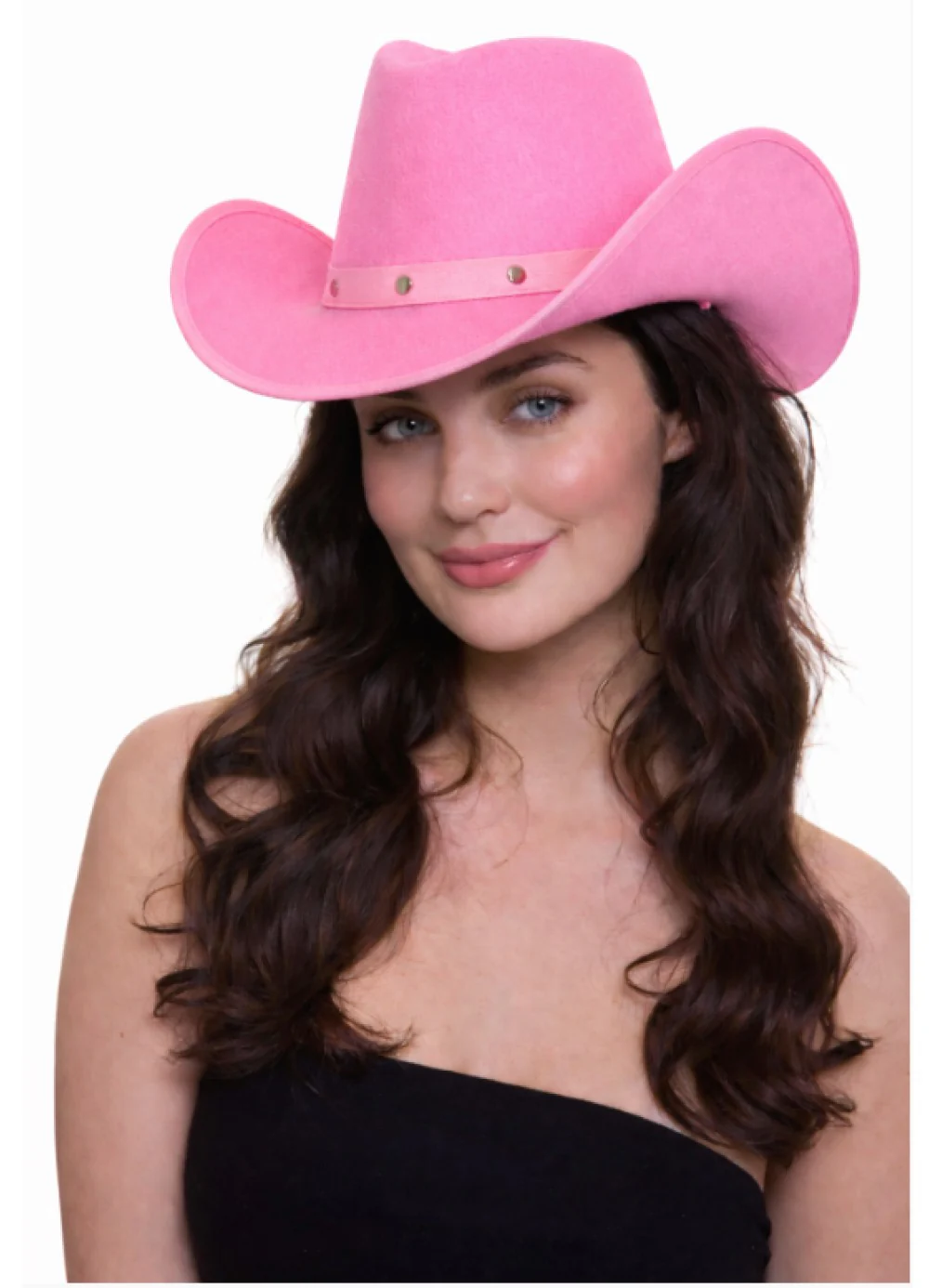 Baby Pink Texan Cowboy Hat