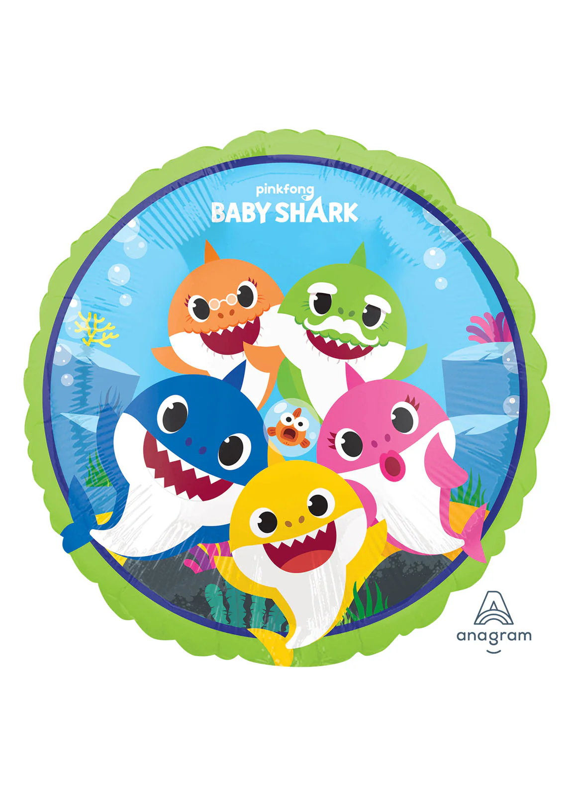 Baby Shark Foil Balloon