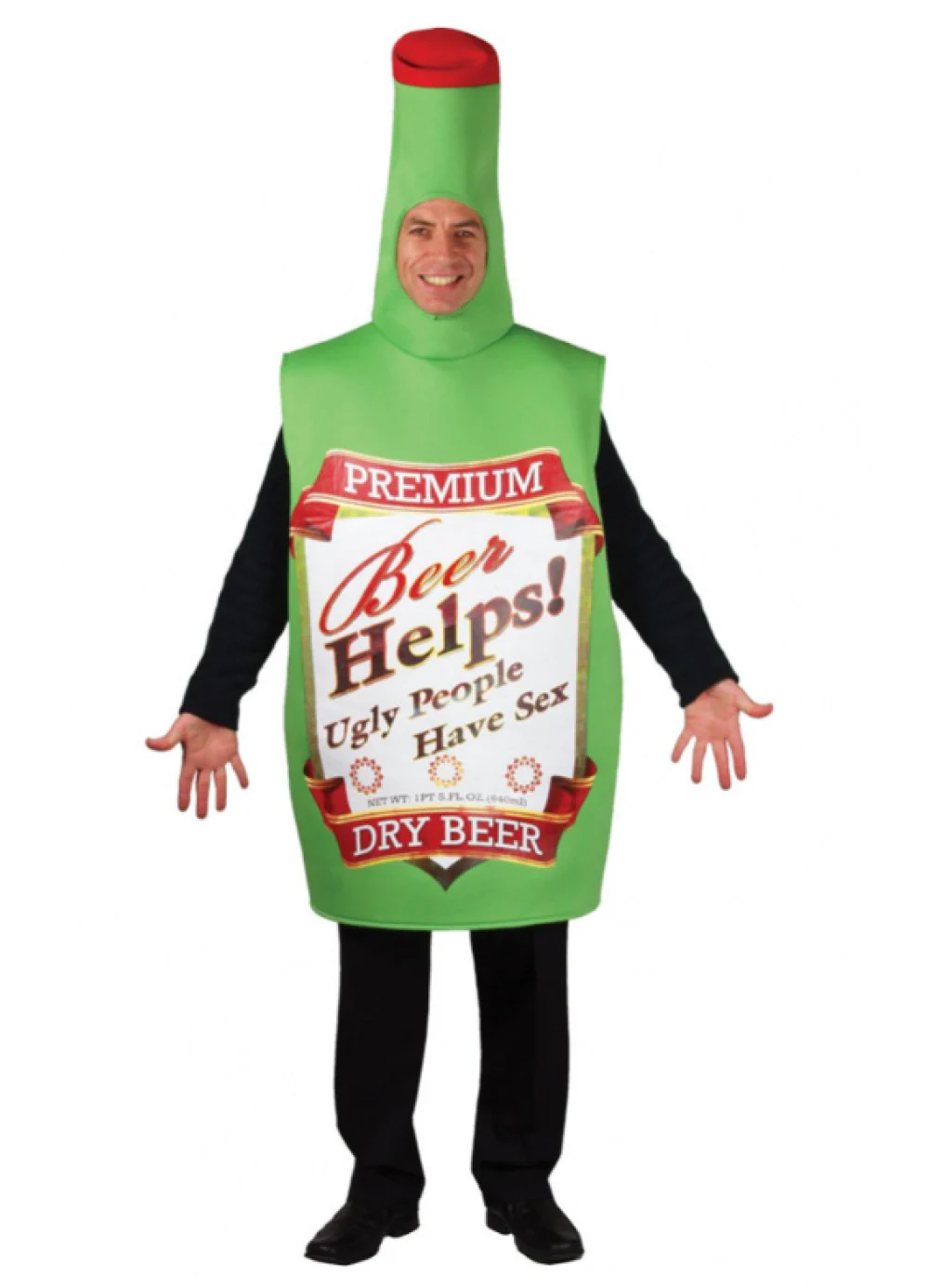 Beer Bottle Costume Adult