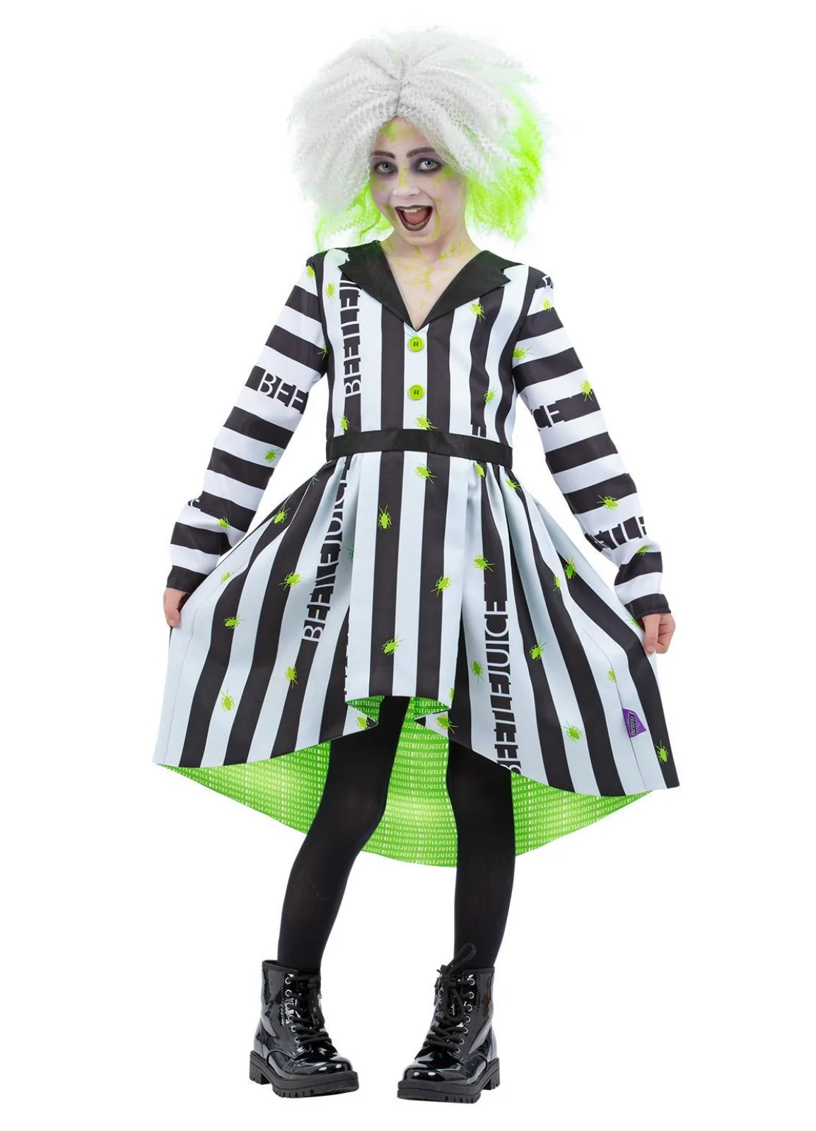 Beetlejuice Girl's Costume