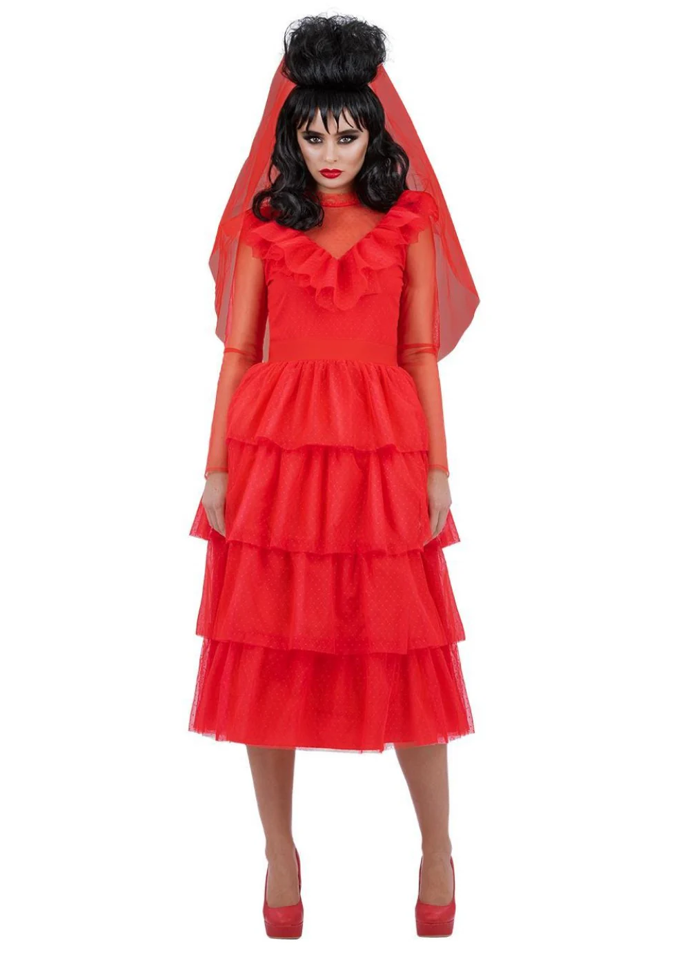 Beetlejuice Lydia Bride Costume Adult