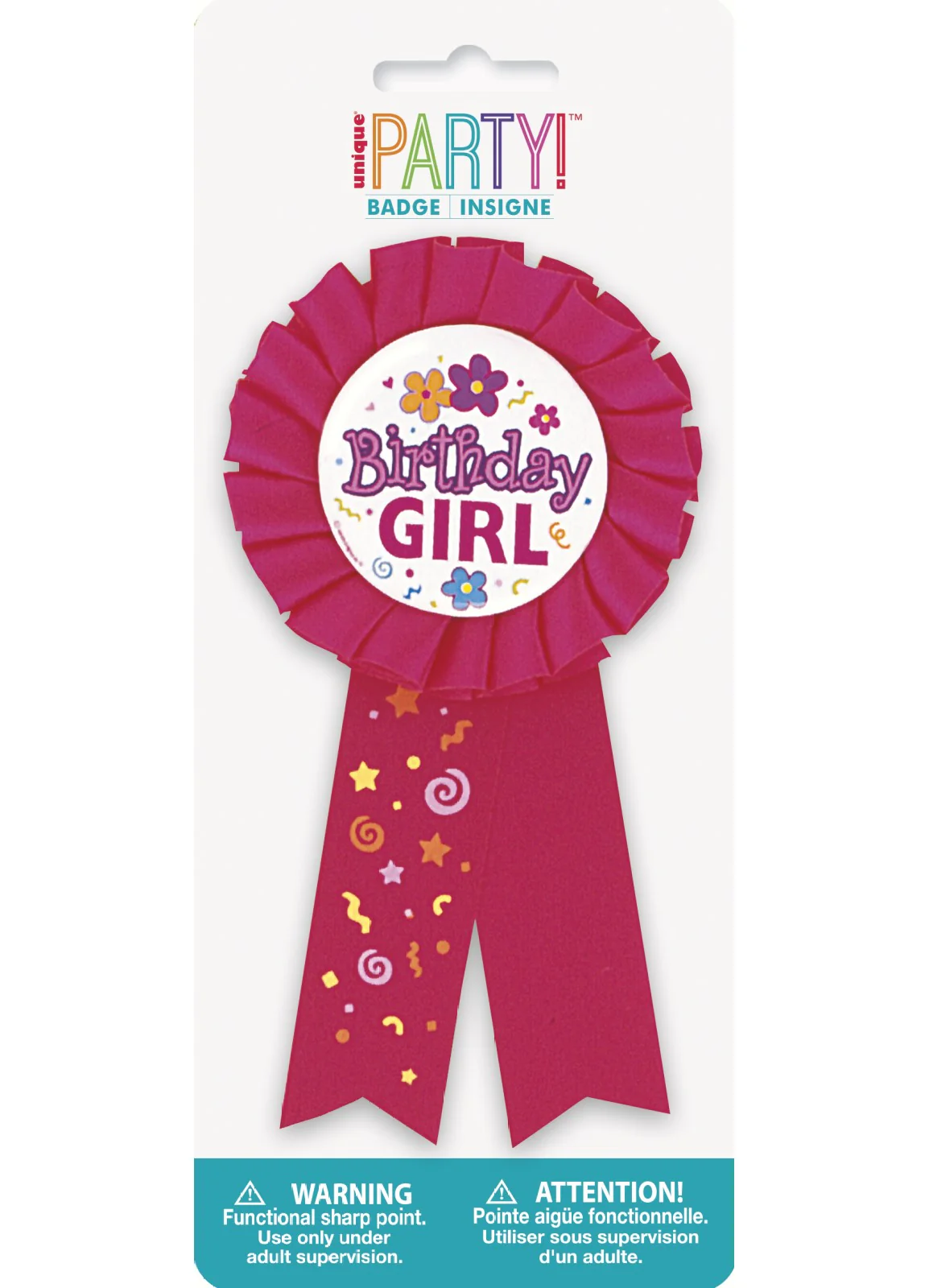 Birthday Girl Award Badge