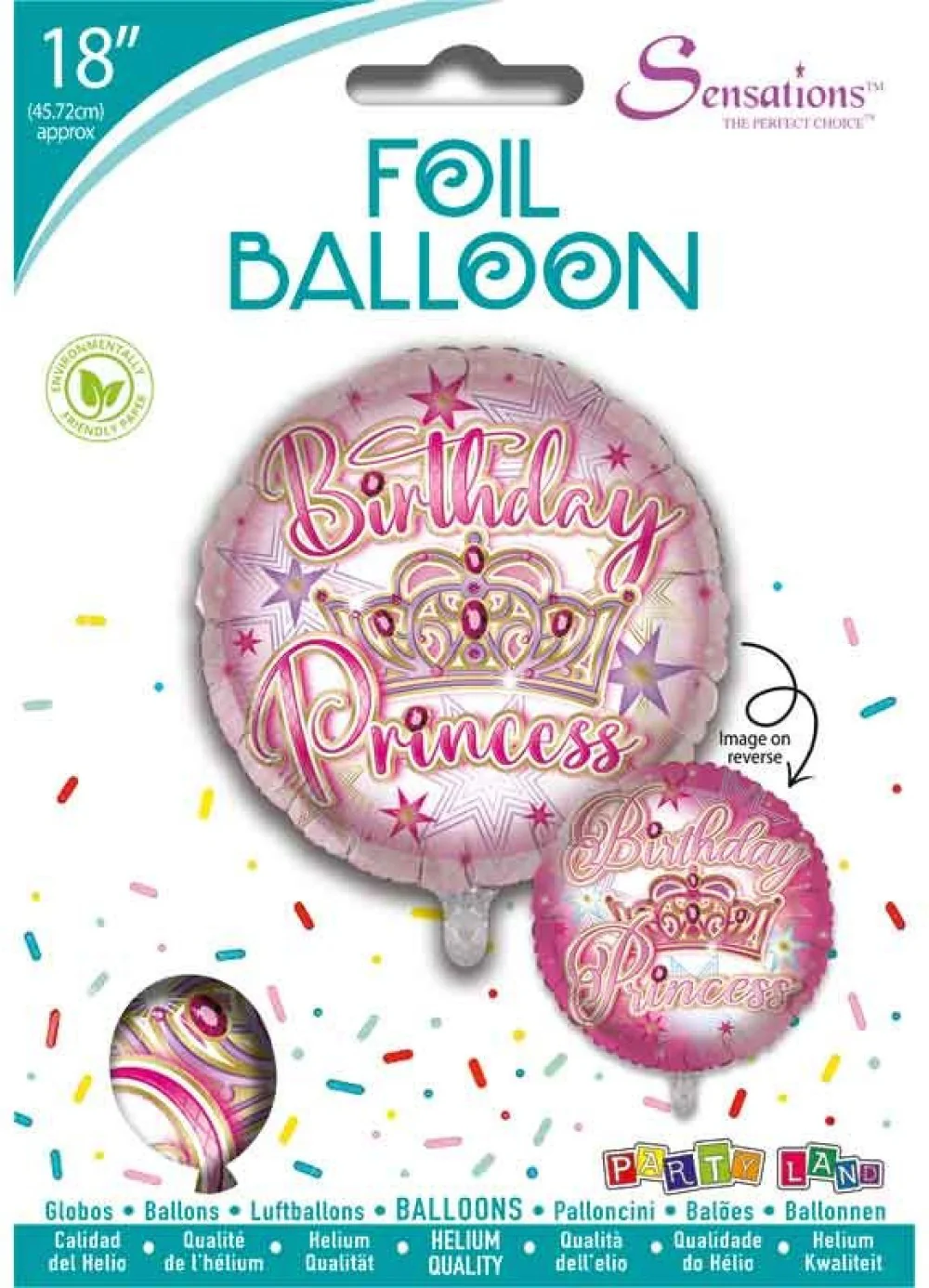 Birthday Princess Foil Balloon - Image 3