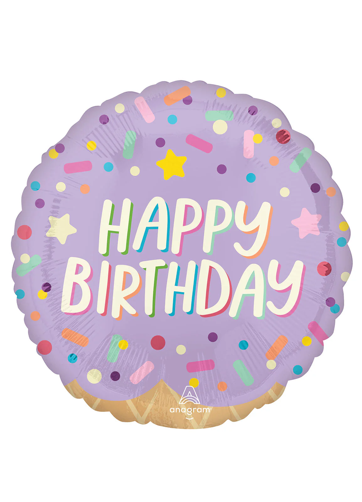 Birthday Sprinkles Foil Balloon