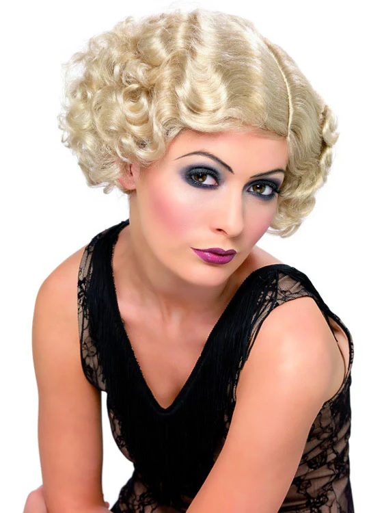 Blonde Flapper Wig - Image 2