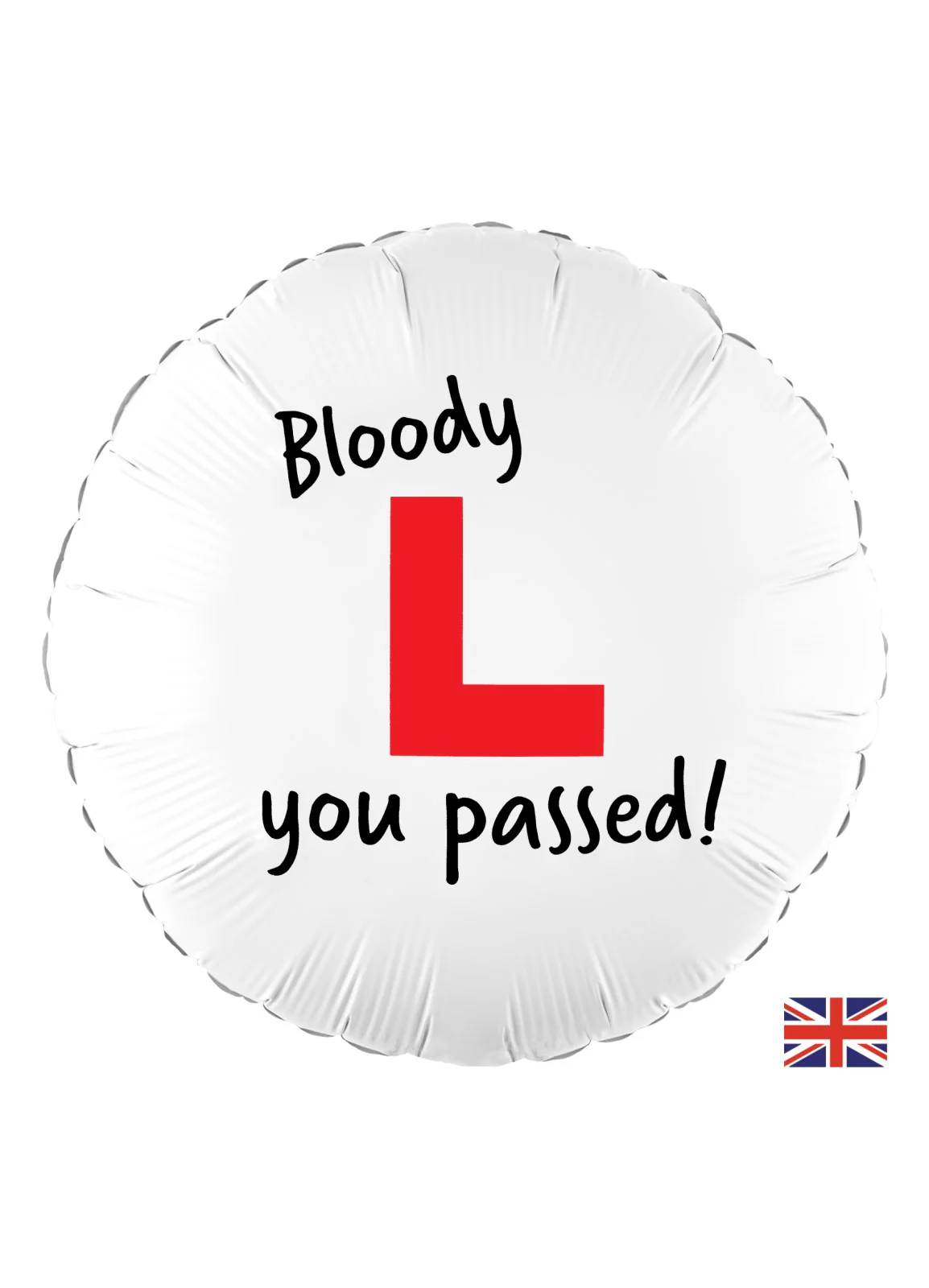Bloody L You Passed Foil Balloon