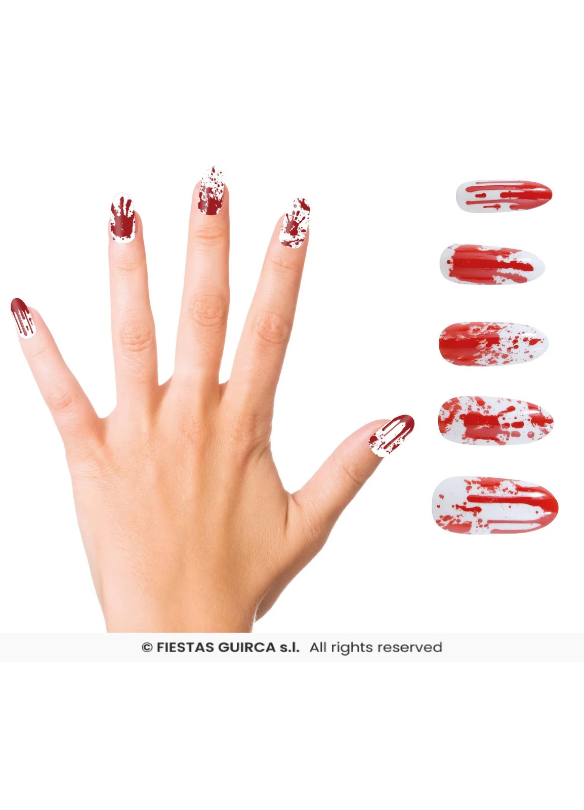 Bloody Horror Nails 12pk