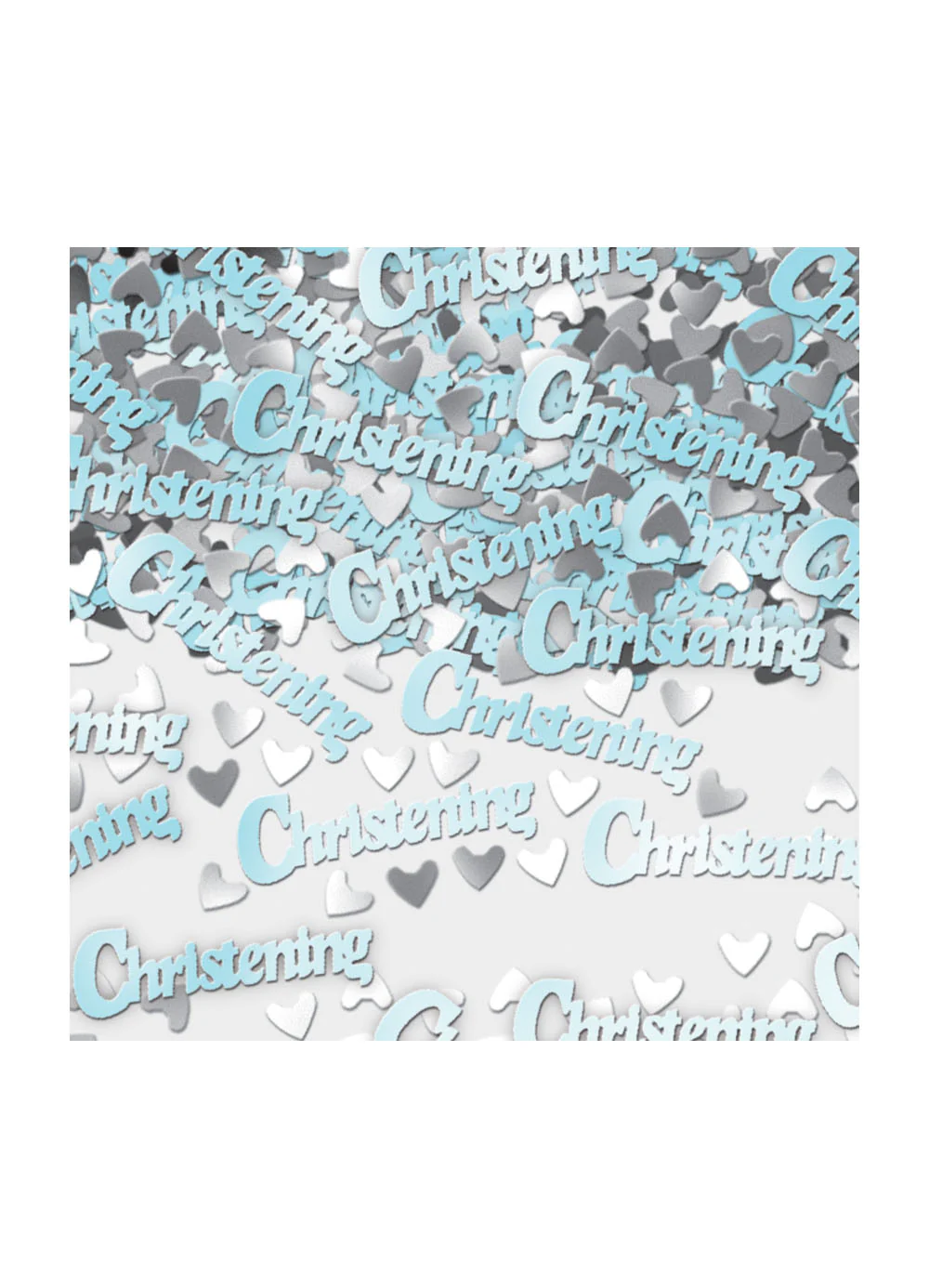Blue Christening Confetti