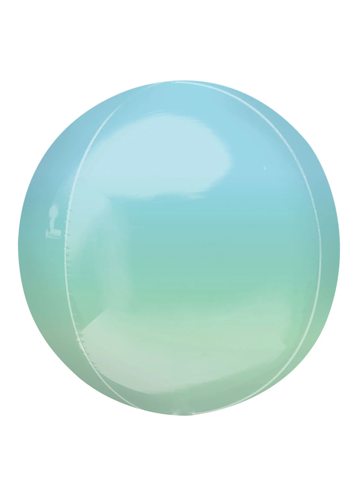 Blue & Green Ombre Orbz Balloon