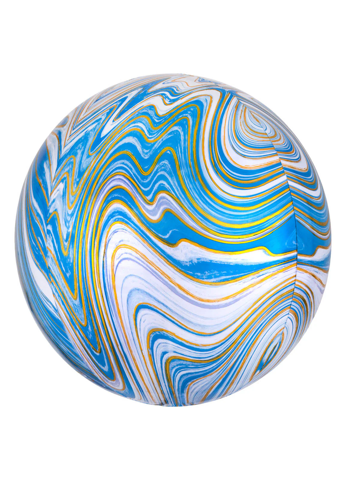 Blue Marblez Balloon