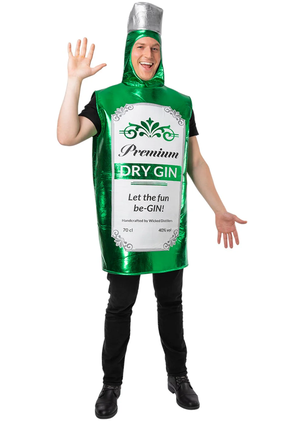 Bottle of Gin Costume Adult