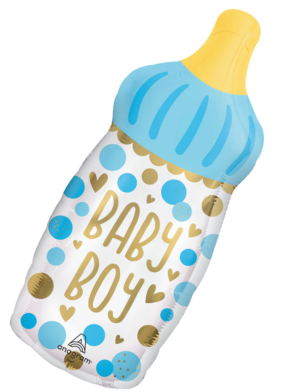 Boy Baby Bottle Large Balloon