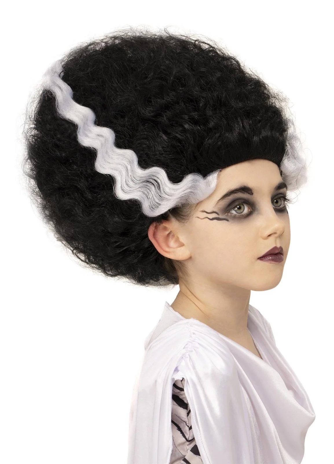 Bride of Frankenstein Wig Child