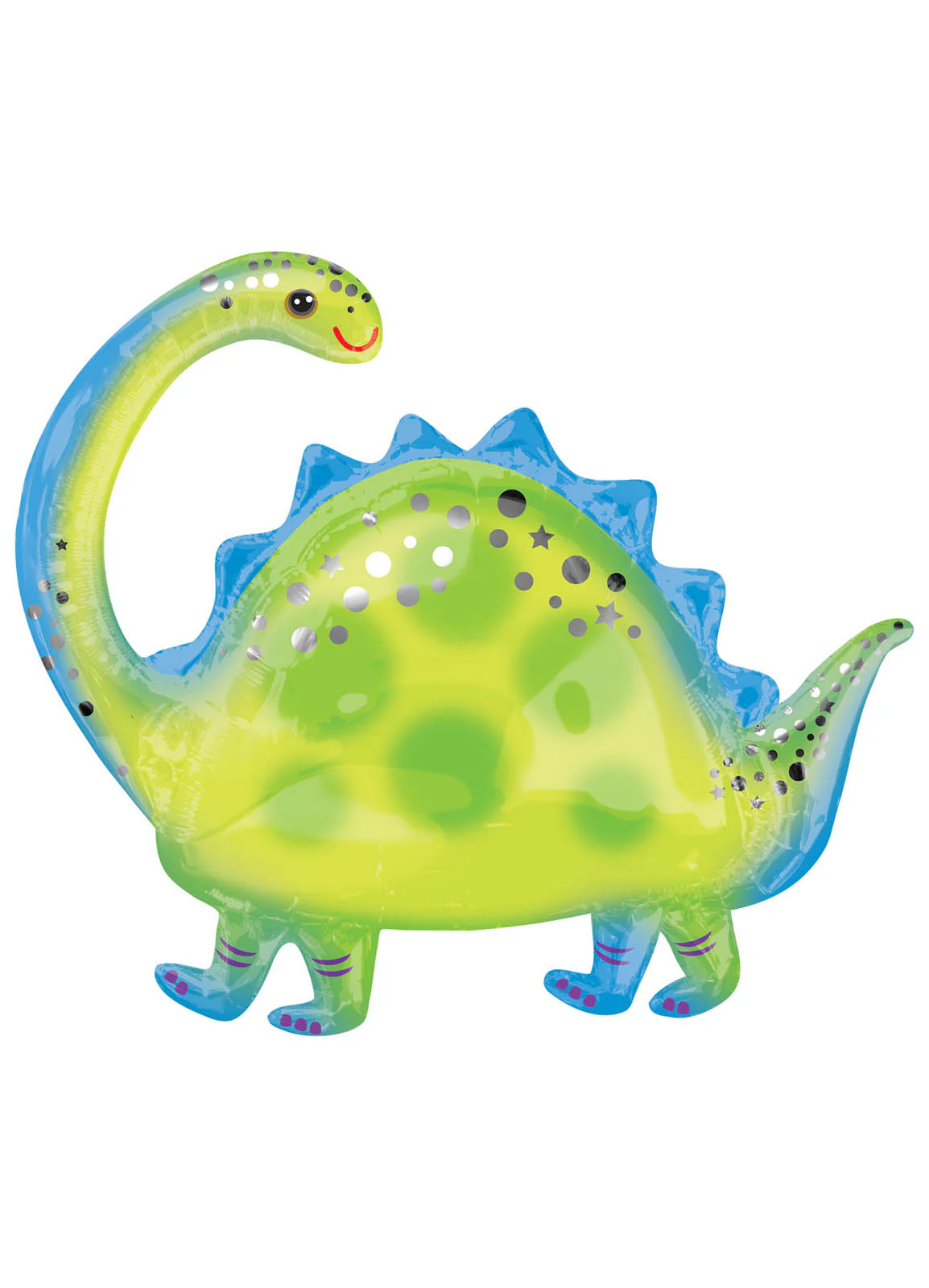 Brontosaurus SuperShape Foil Balloon