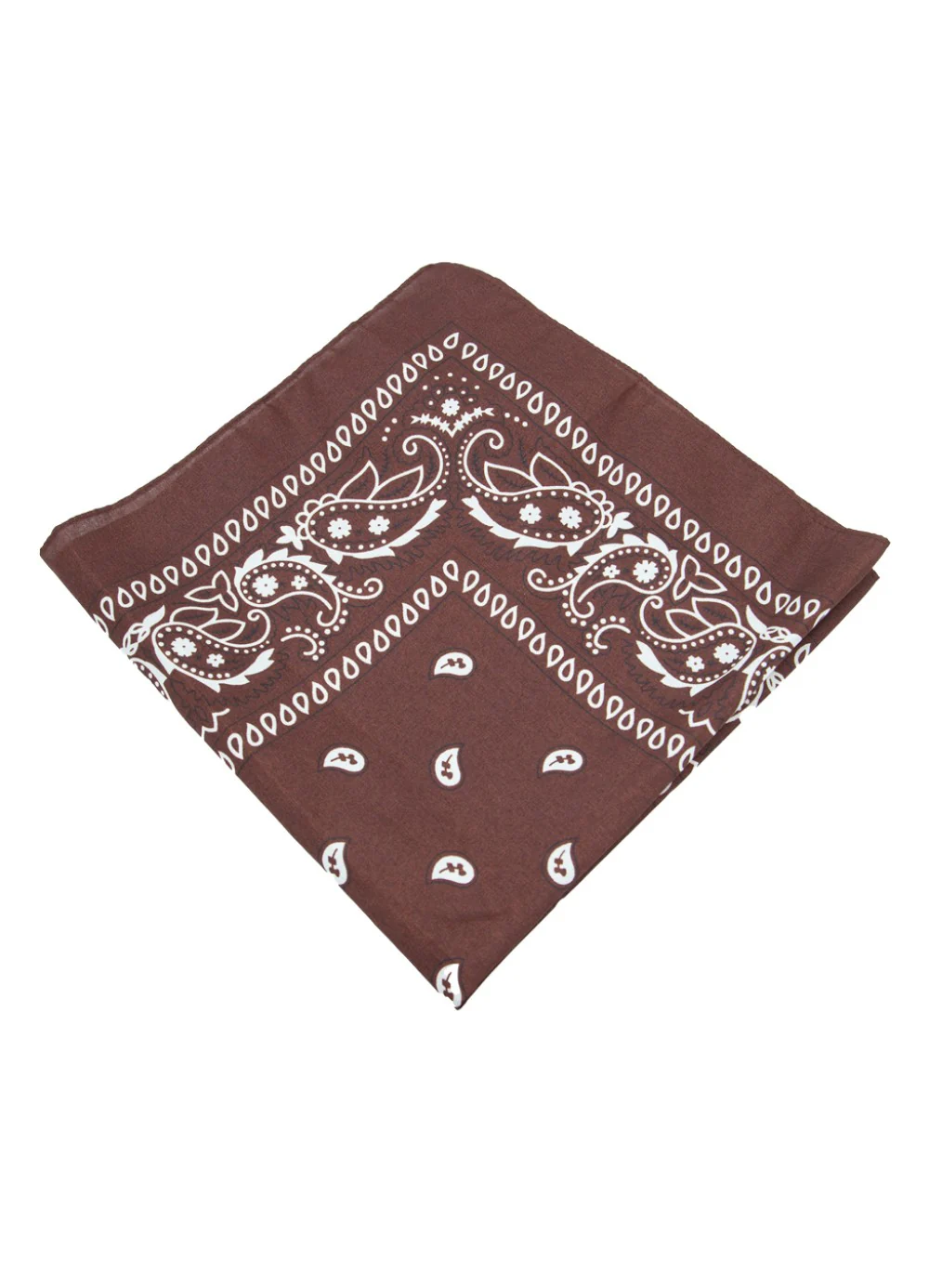 Brown Cowboy Bandana - Image 2