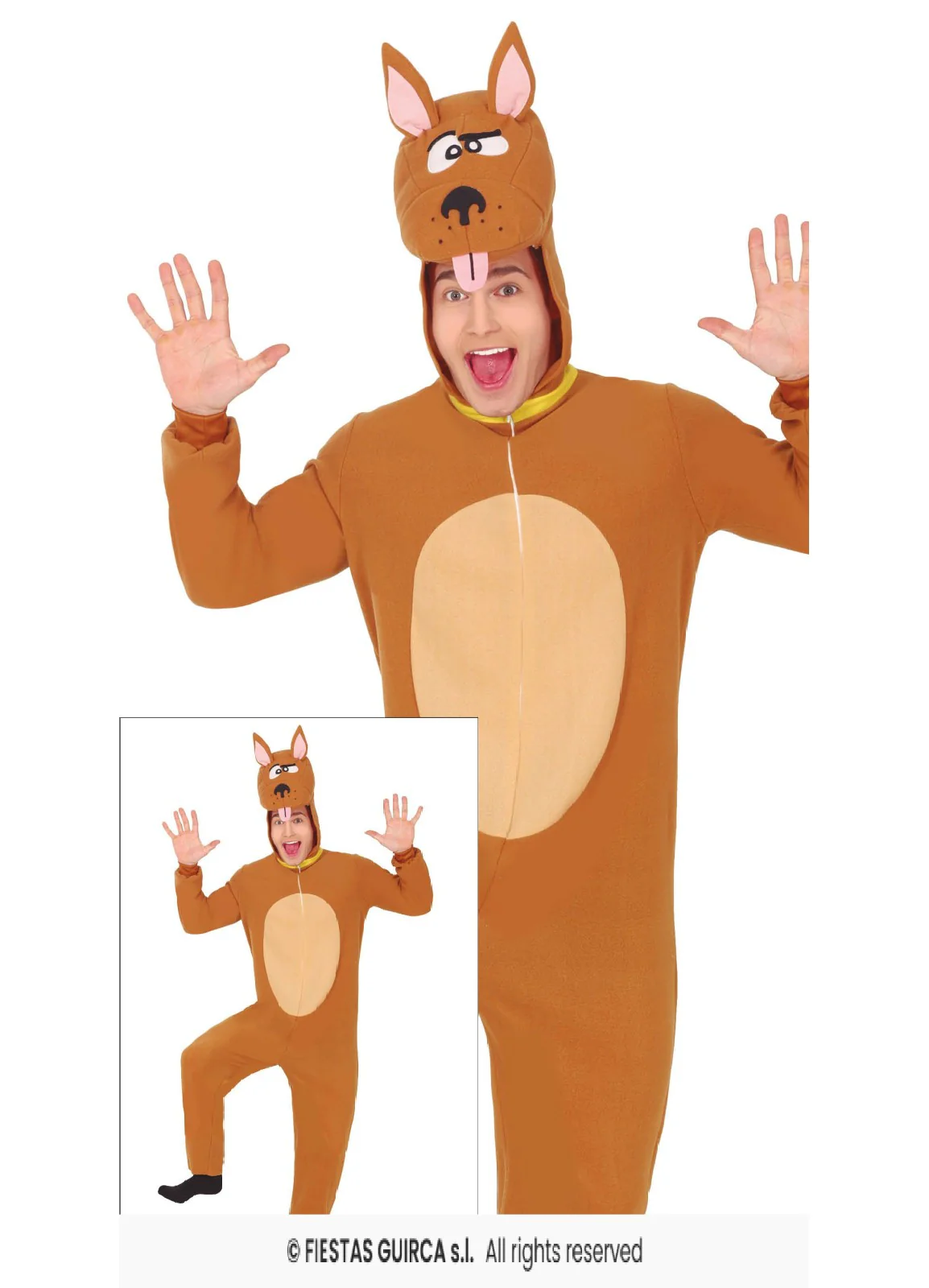 Brown Dog Costume Adult