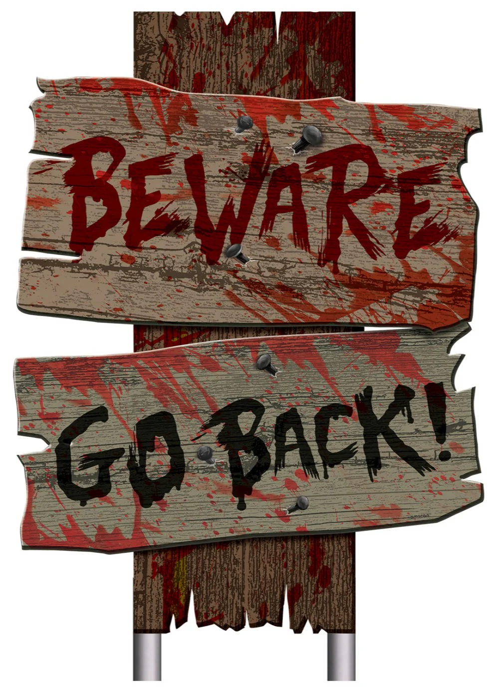 Cemetery Path Signs