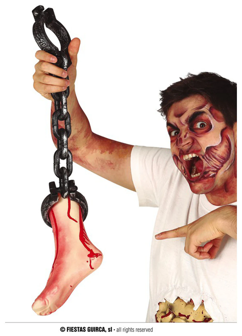 Chained Foot Decoration