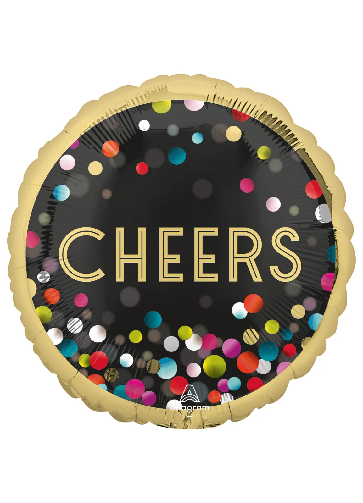 Cheers New Year Foil Balloon - Image 2