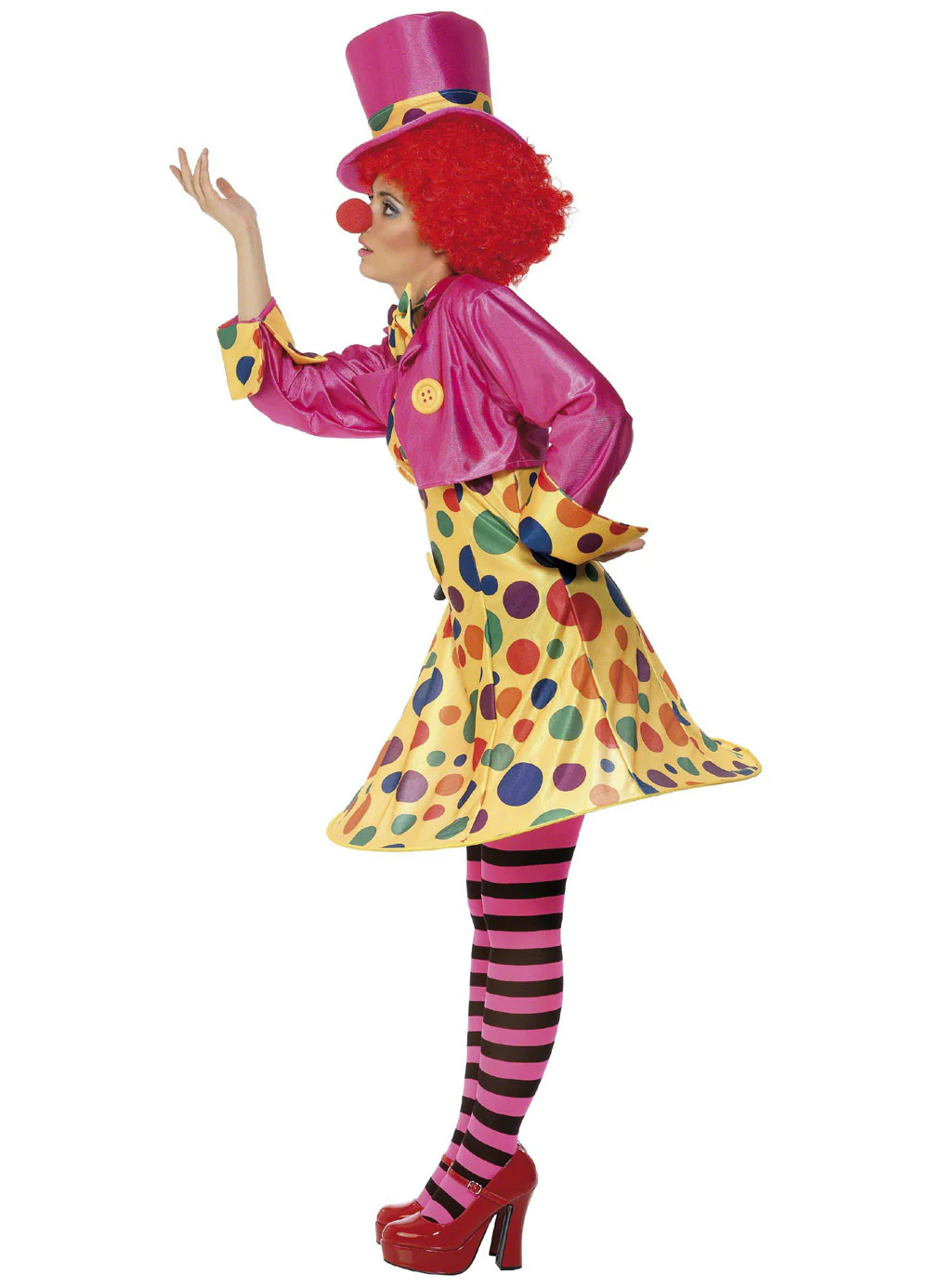 Clown Lady Costume Adult - Image 2