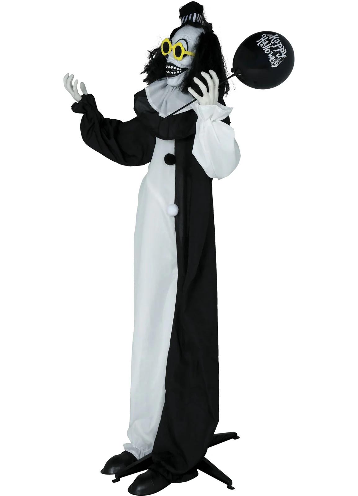 Clown Skeleton Prop with Movement, Light & Sound - Image 2