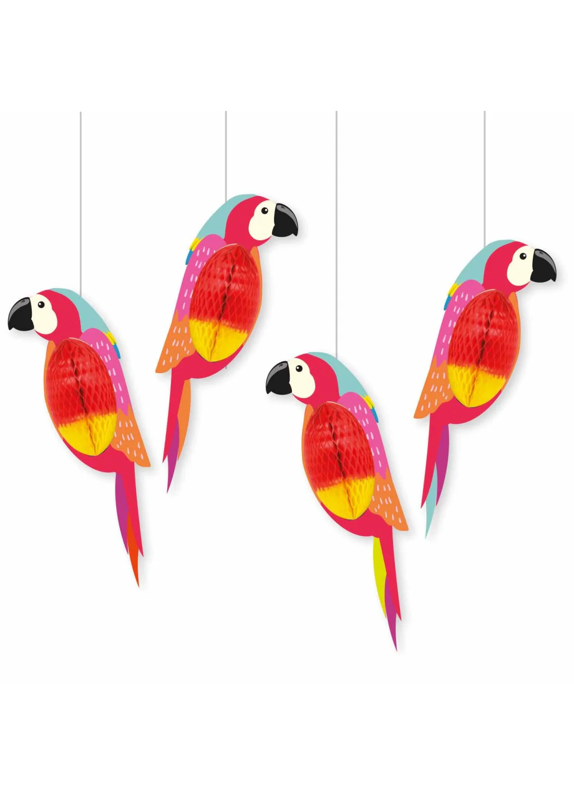 Club Tropicana Parrots 4pk