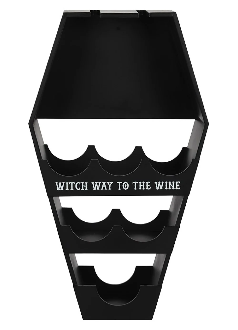 Deluxe Coffin Wine Shelf - Image 2