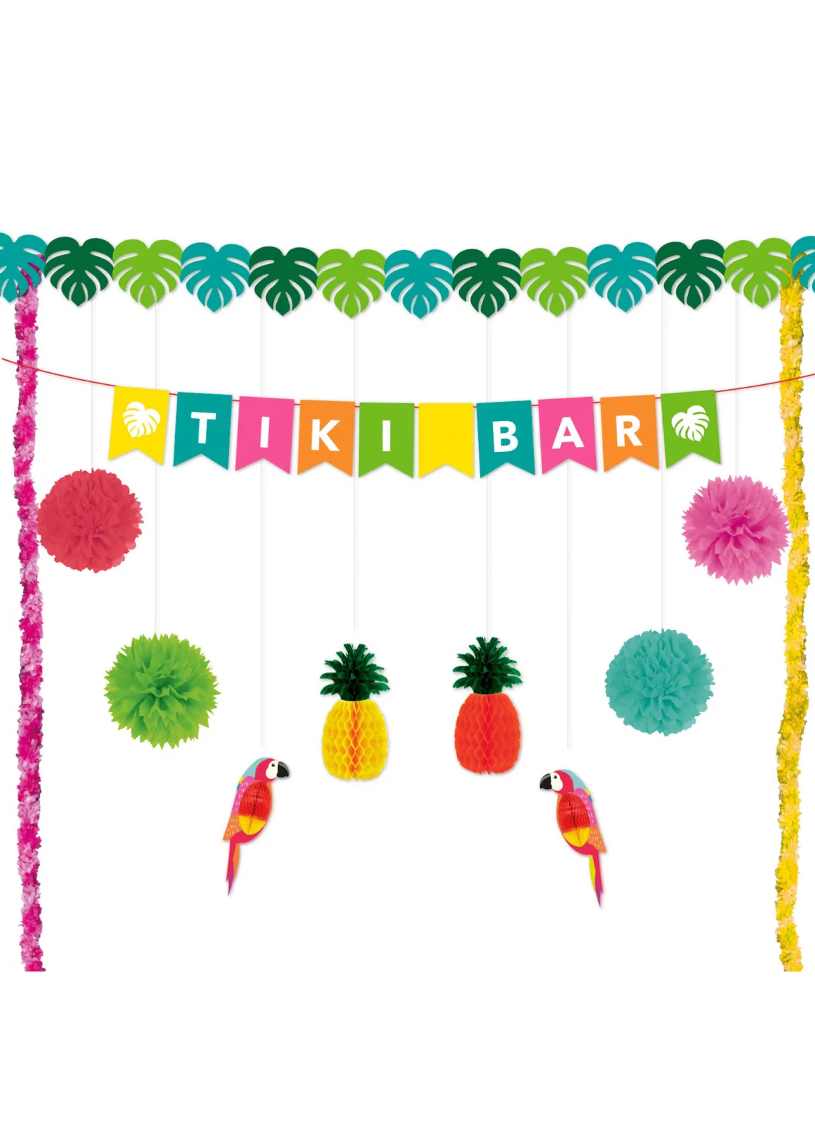 Tiki Bar Decoration Kit