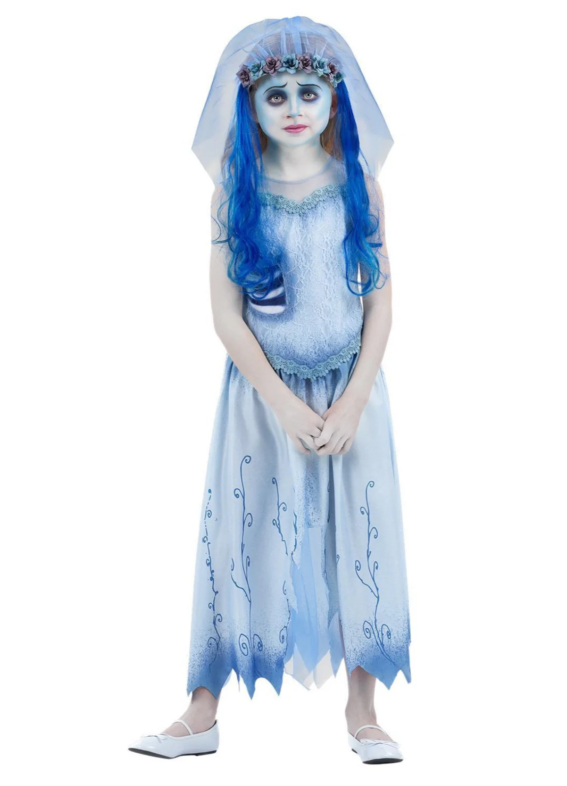 Corpse Bride Emily Costume Child - Image 2
