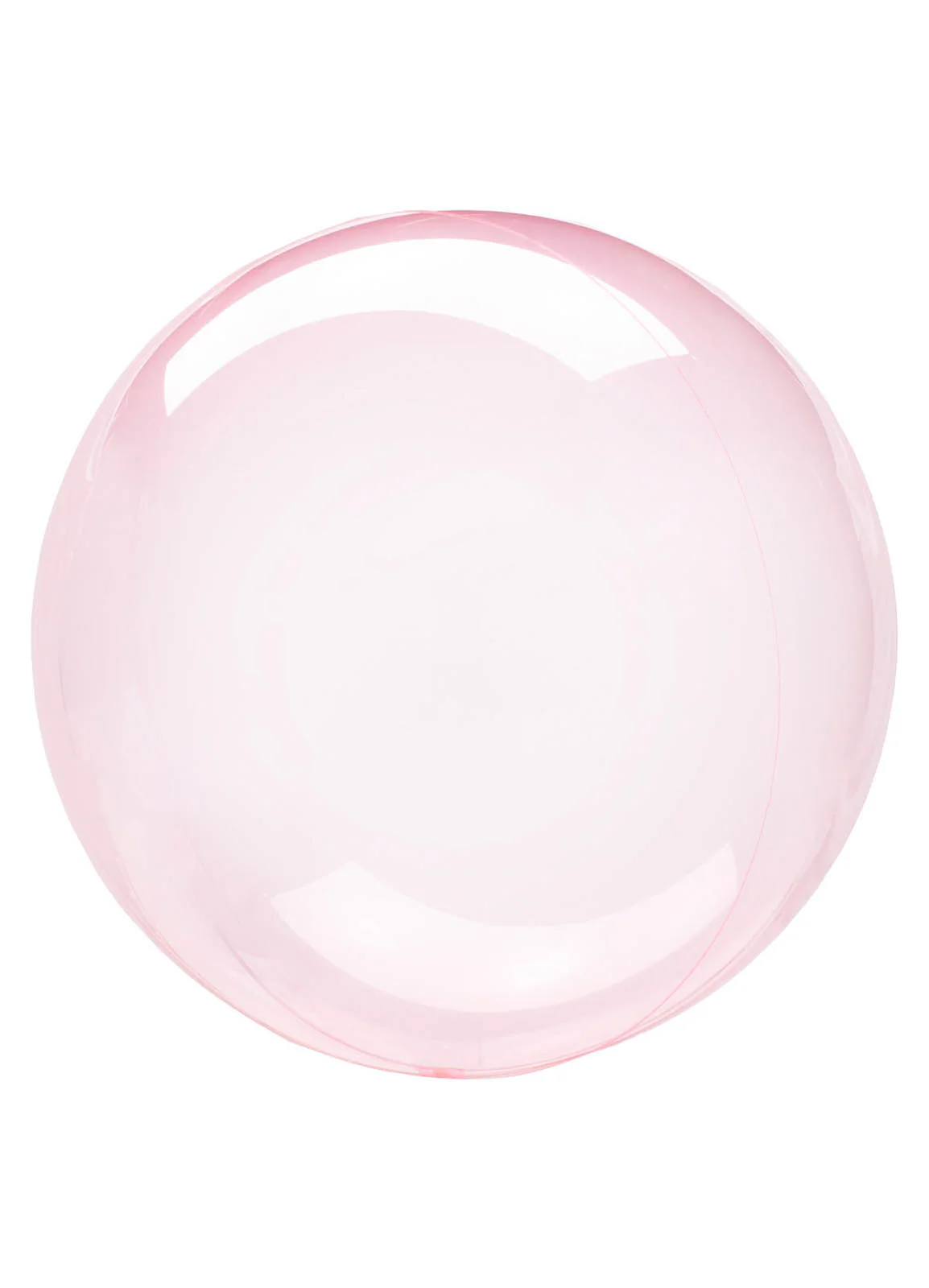 Dark Pink Crystal Clearz Balloon