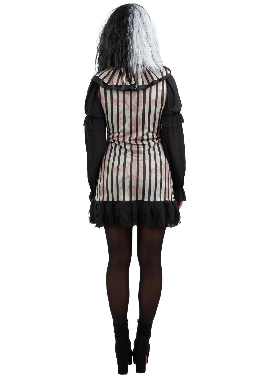 Dark Vintage Clown Lady Costume Adult - Image 3