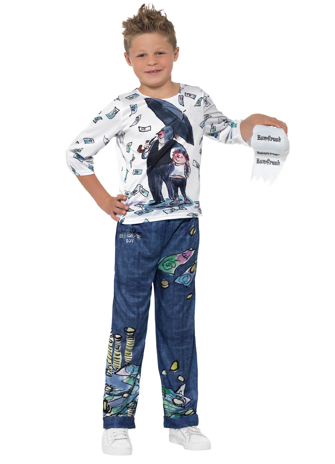David Walliams Billionaire Boy Costume Child - Image 2