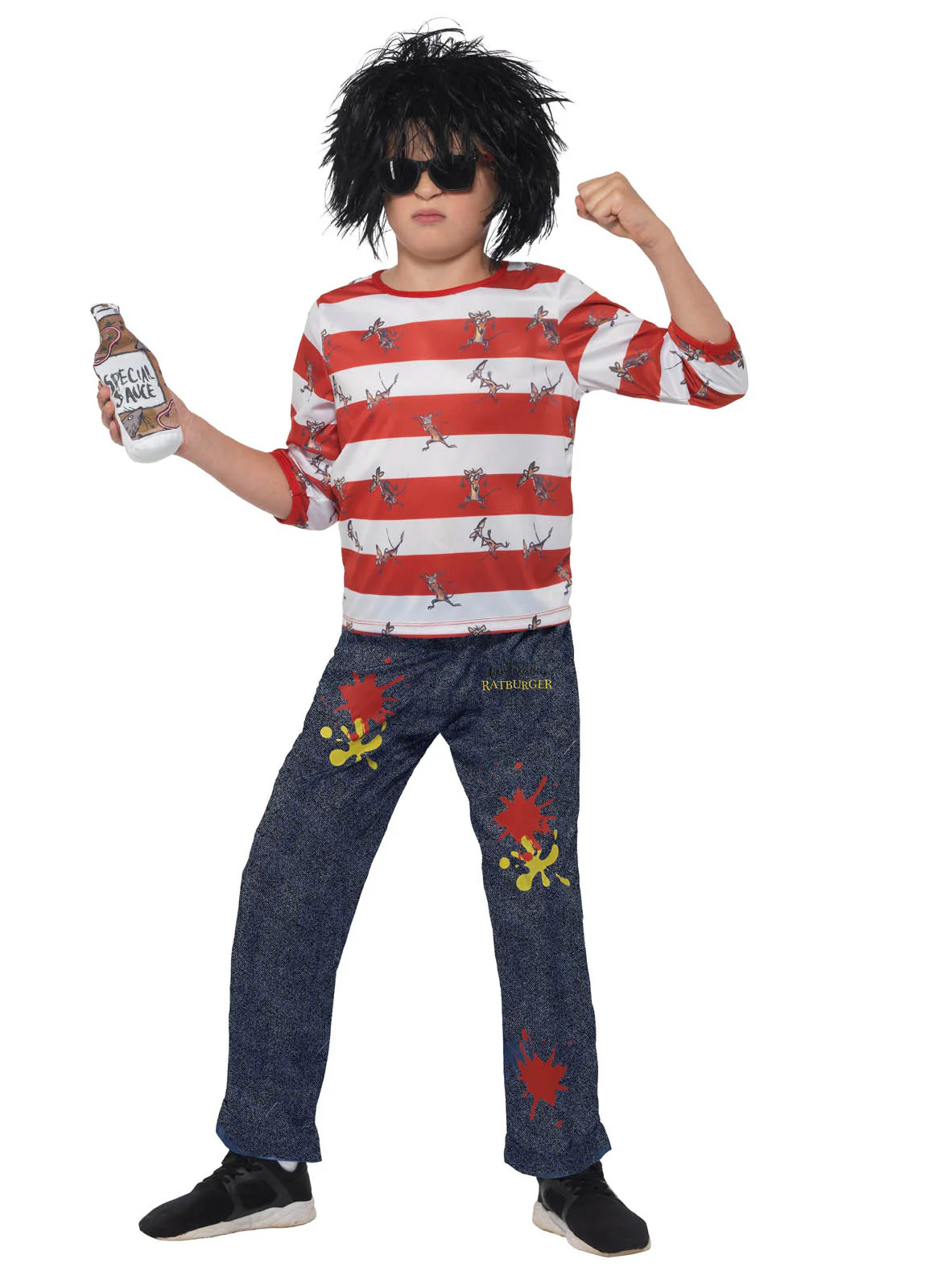 David Walliams Ratburger Costume Child - Image 2