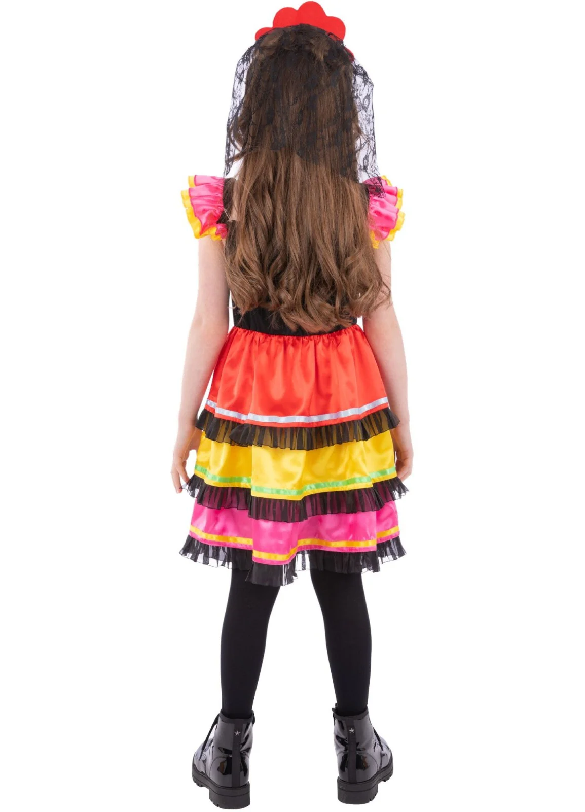 Day of Dead Girl Costume Child - Image 2
