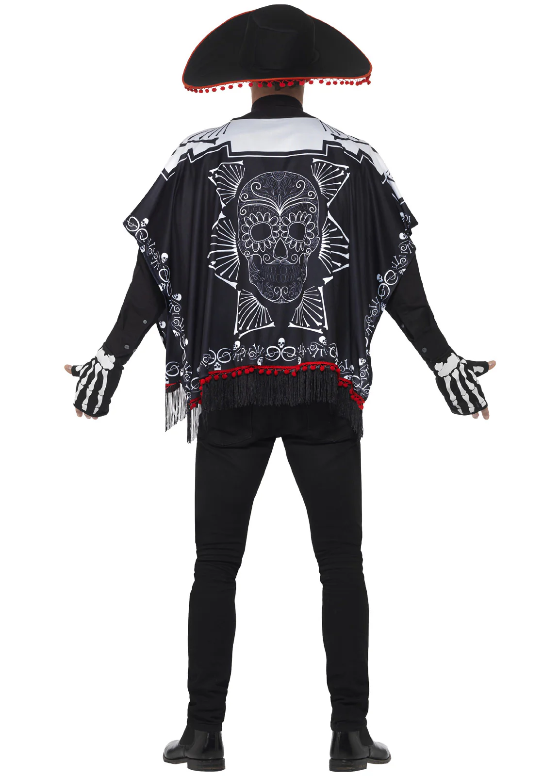 Day Of The Dead Bandit Costume Adult - Image 3