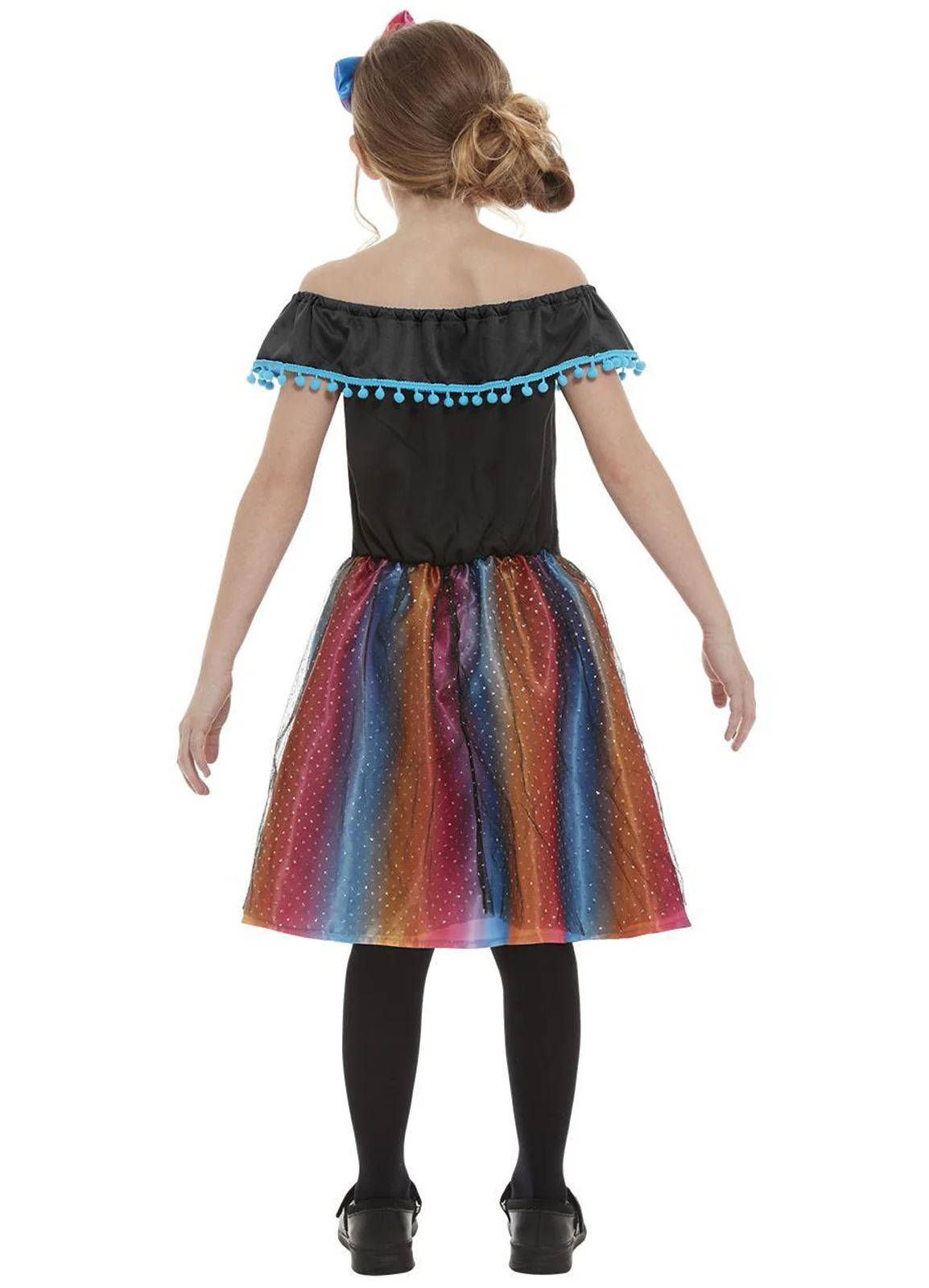 Day of the Dead Girl Costume Child - Image 3
