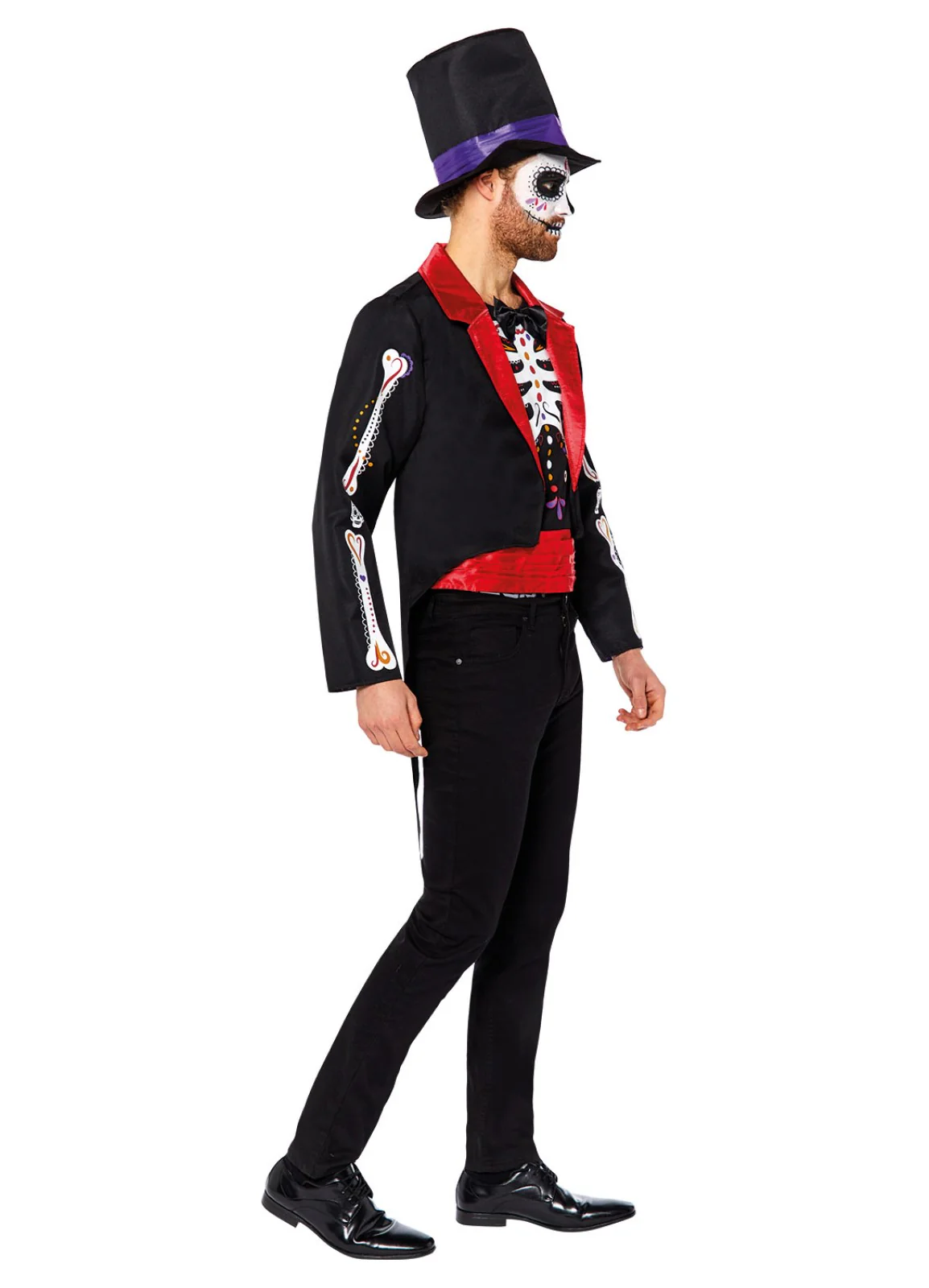 Day of the Dead Man Costume - Image 2