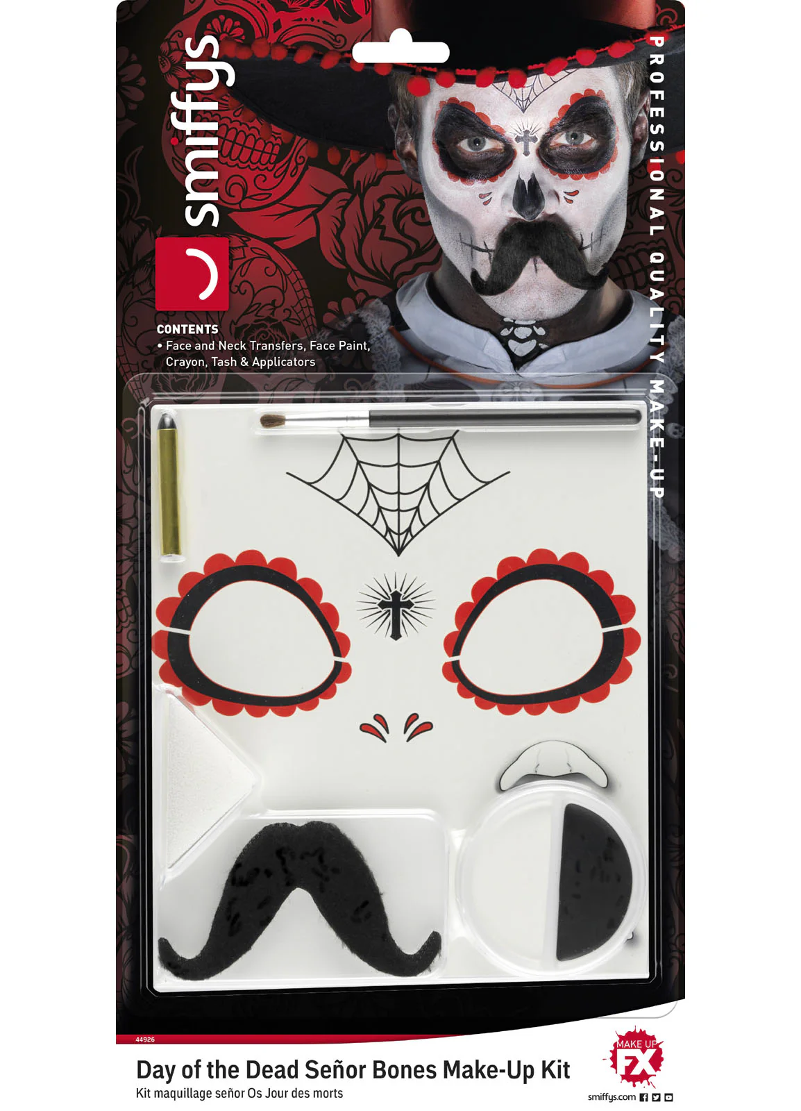Day Of The Dead Senor Make Up Kit - Image 2