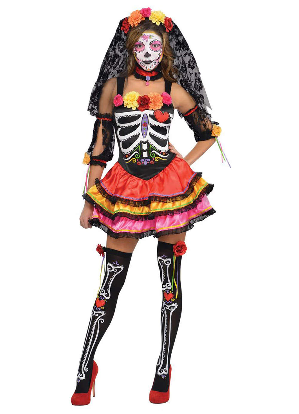 Day Of The Dead Senorita Plus Size